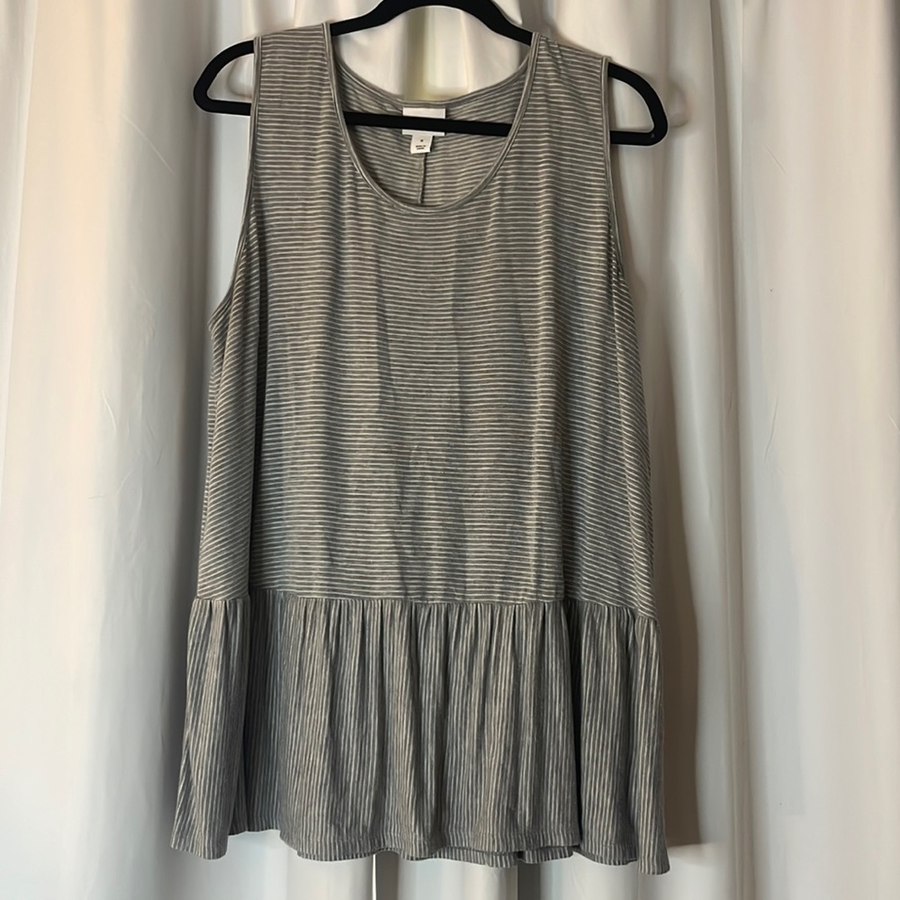 Peplum Tank